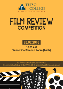 Film Review Competition @ Conference Room(Earth)