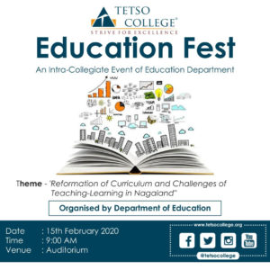 Education Fest : An Intra Collegiate Event Of Education Department @ Auditorium