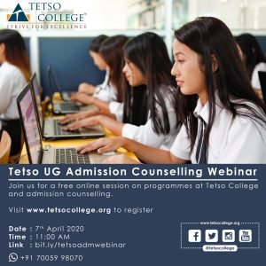 Tetso UG Admission Counselling Webinar