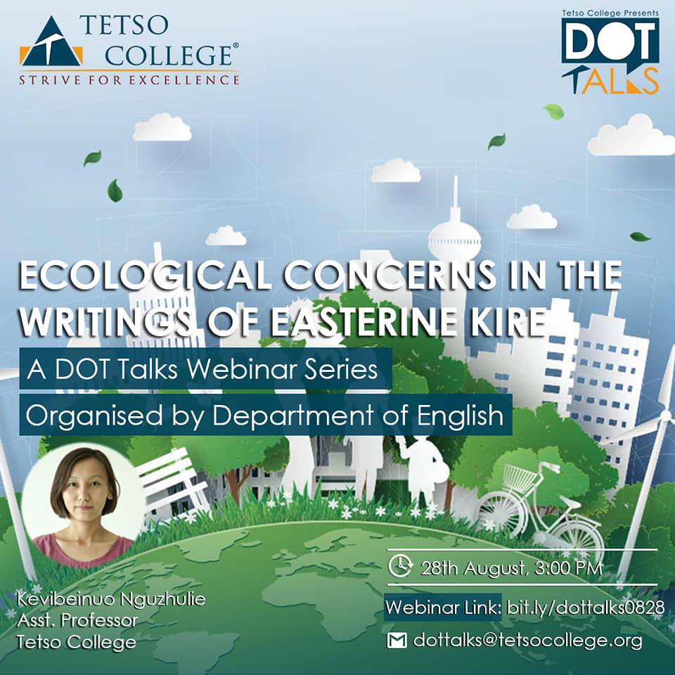 Ecological Concerns in the writings of Easterine Kire | DOT Talks Webinar Series
