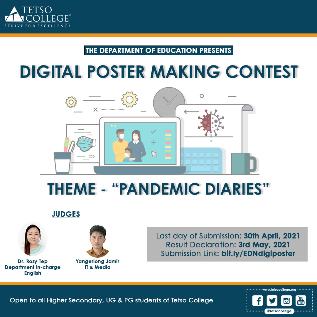 Digital Poster Making Contest | Tetso College