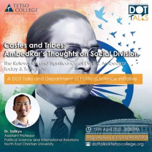 Castes and Tribes: Ambedkar’s Thoughts on Social Division | A DOT Talks Online Lecture Series @ Google Meet