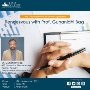 Rendezvous with Prof. Gunanidhi Bag @ Auditorium