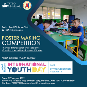 RRC_NSACS- Poster Making Competition (International Youth Day 2022) @ College Campus