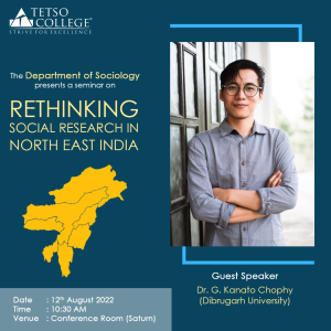 Rethinking Social Research in North East India @ Conference Room (Saturn)