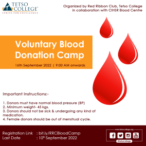 RRC_CIHSR- Voluntary Blood Donation Camp