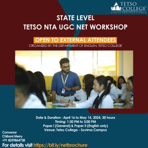 State Level NTA UGC-NET Workshop - English @ Dr. PS Lorin Academic Center